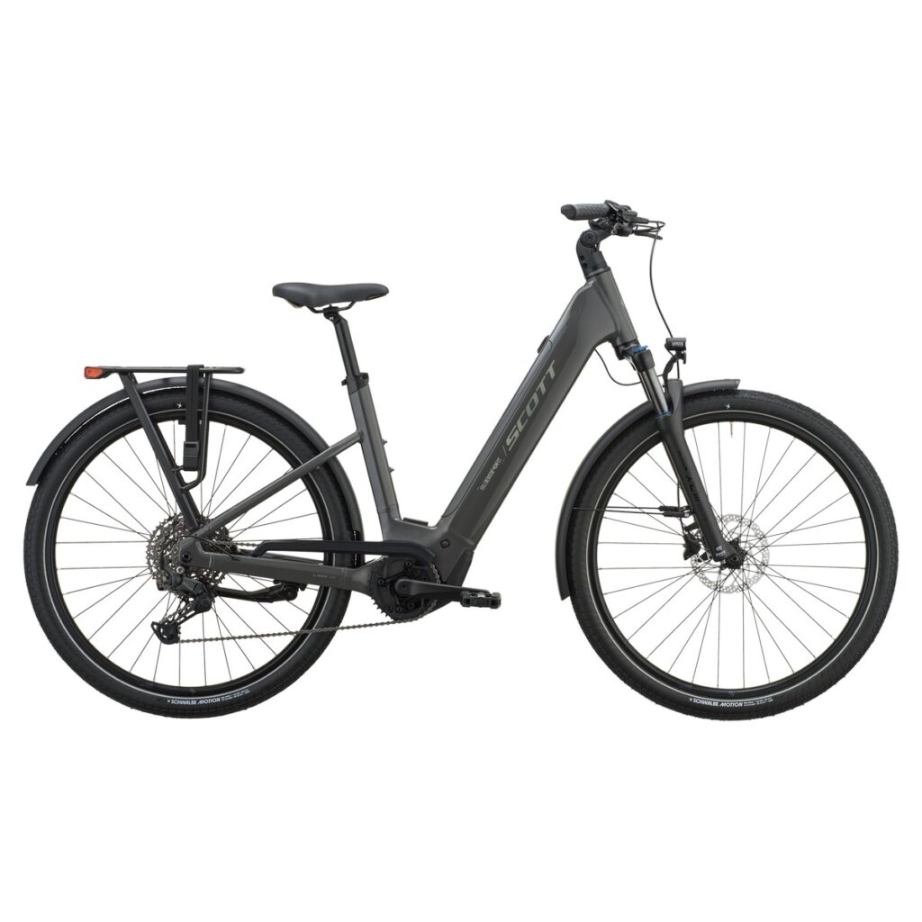 Električno treking kolo SCOTT Sub Sport 10 Wave cinder grey 2027 Električno treking kolo SCOTT Sub Sport 10 Wave cinder grey 2027