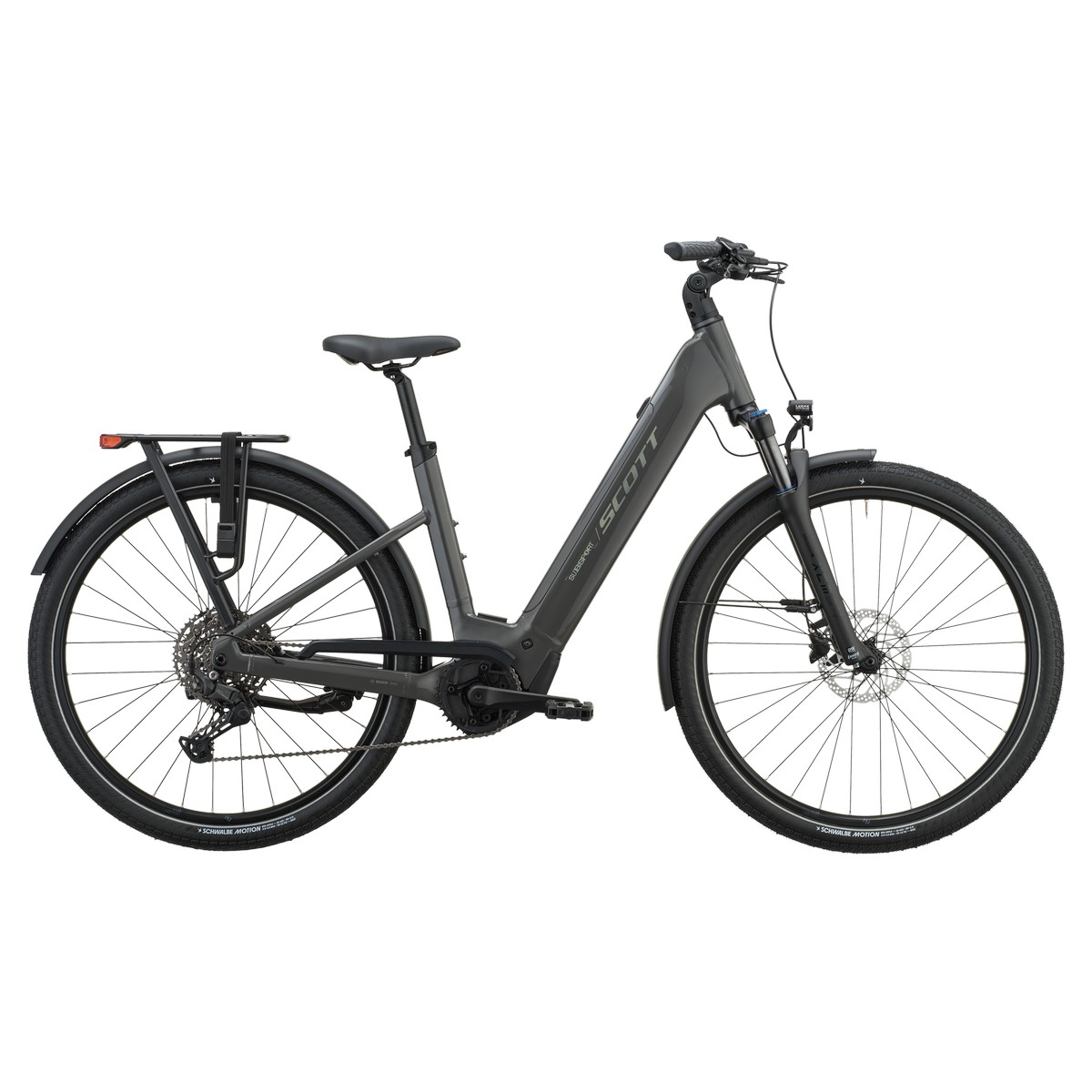 Električno treking kolo SCOTT Sub Sport 10 Wave cinder grey 2027 Električno treking kolo SCOTT Sub Sport 10 Wave cinder grey 2027