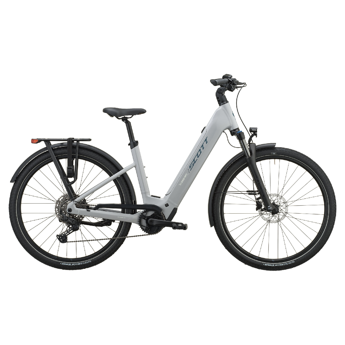 Električno treking kolo SCOTT Sub Sport 20 Wave signal grey 2027 Električno treking kolo SCOTT Sub Sport 20 Wave signal grey 2027