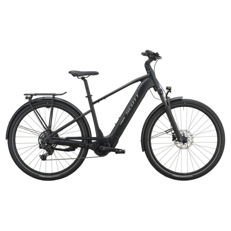 Električno treking kolo SCOTT Sub Sport 30 black 2027 Električno treking kolo SCOTT Sub Sport 30 black 2027