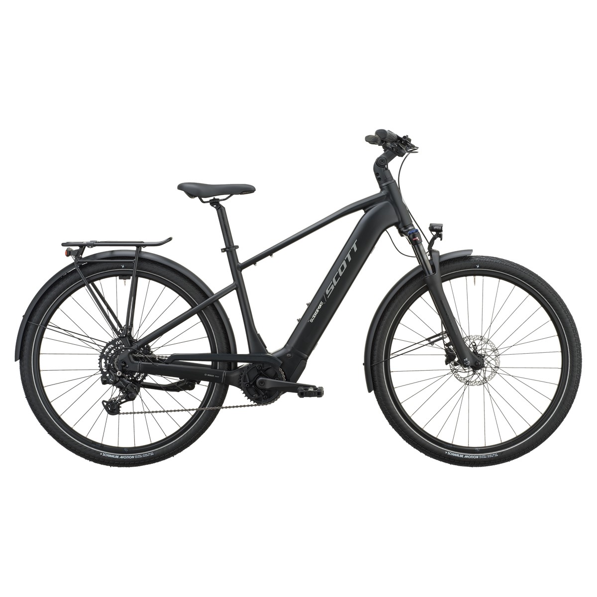 Električno treking kolo SCOTT Sub Sport 30 black 2027 Električno treking kolo SCOTT Sub Sport 30 black 2027