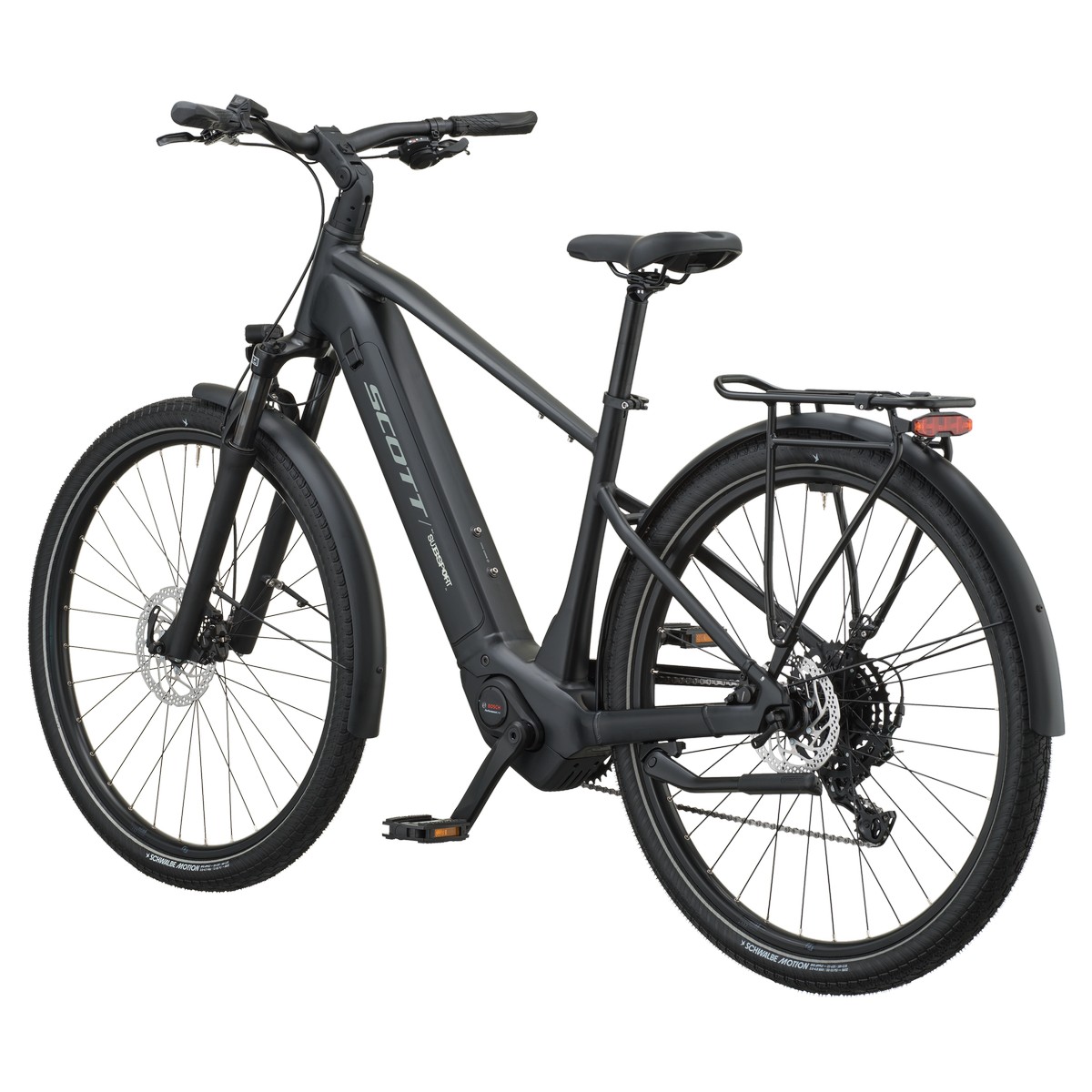 Električno treking kolo SCOTT Sub Sport 30 black 2027 Električno treking kolo SCOTT Sub Sport 30 black 2027