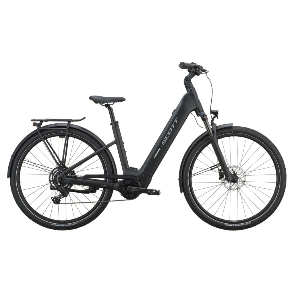 Električno treking kolo SCOTT Sub Sport 30 Wave black 2027
