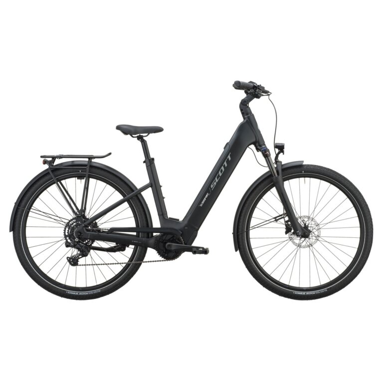 Električno treking kolo SCOTT Sub Sport 30 Wave black 2027 Električno treking kolo SCOTT Sub Sport 30 Wave black 2027