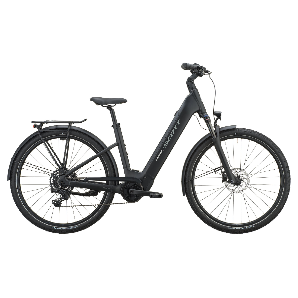 Električno treking kolo SCOTT Sub Sport 30 Wave black 2027 Električno treking kolo SCOTT Sub Sport 30 Wave black 2027