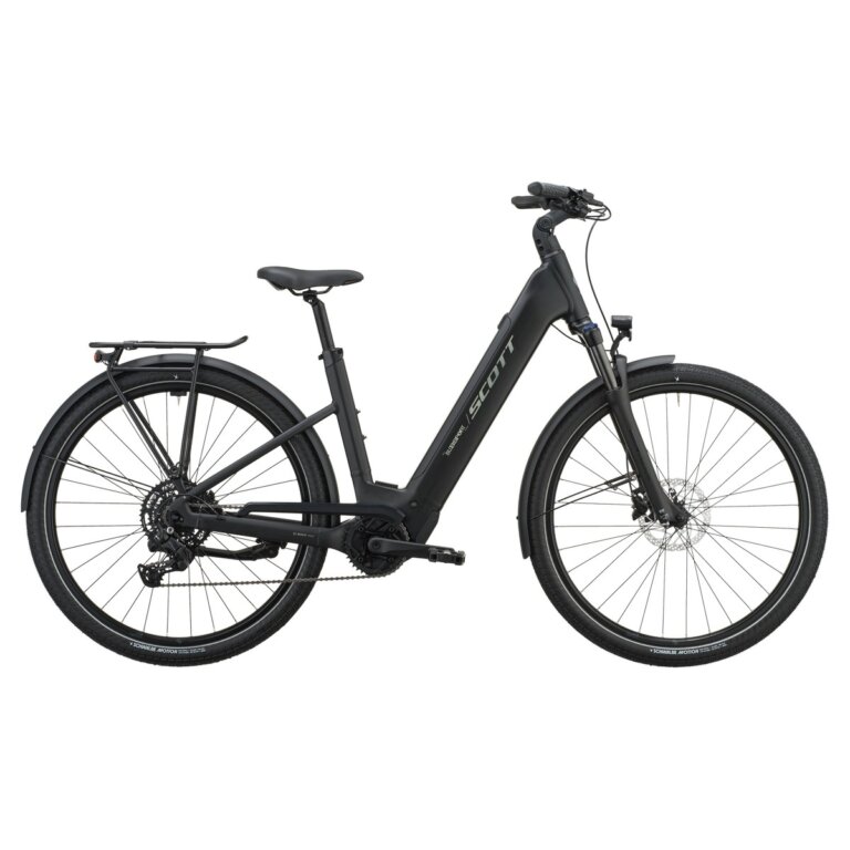 Električno treking kolo SCOTT Sub Sport 40 Wave black 2027 Električno treking kolo SCOTT Sub Sport 40 Wave black 2027