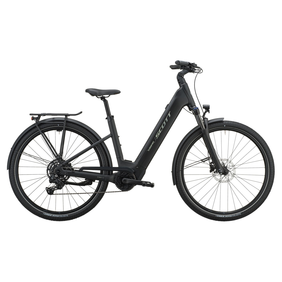 Električno treking kolo SCOTT Sub Sport 40 Wave black 2027 Električno treking kolo SCOTT Sub Sport 40 Wave black 2027