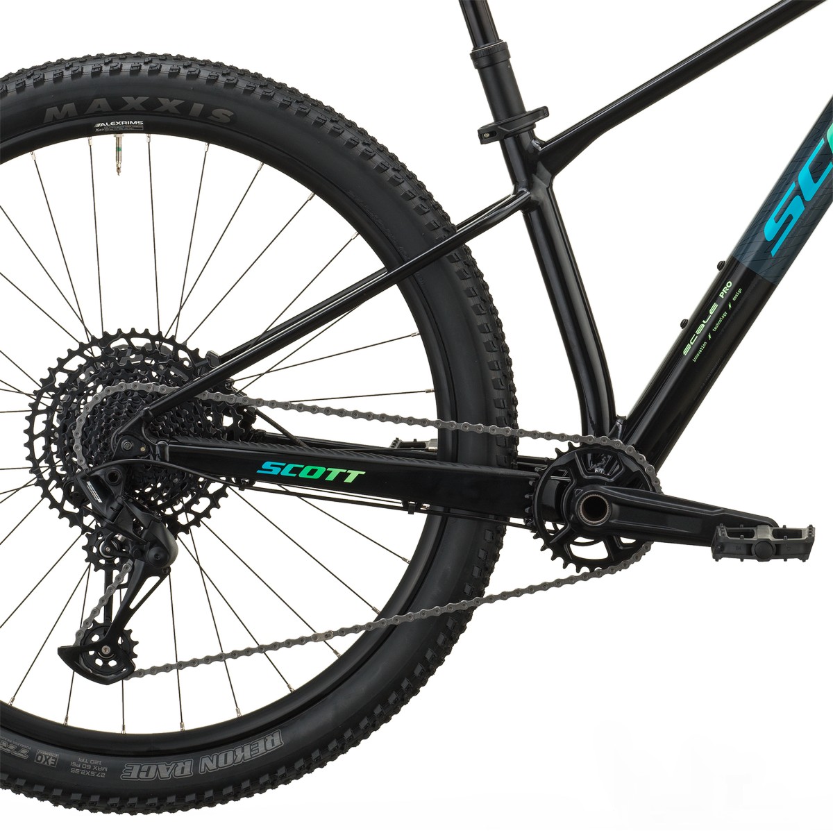 Otroško gorsko kolo SCOTT Scale Pro 700 black 2027