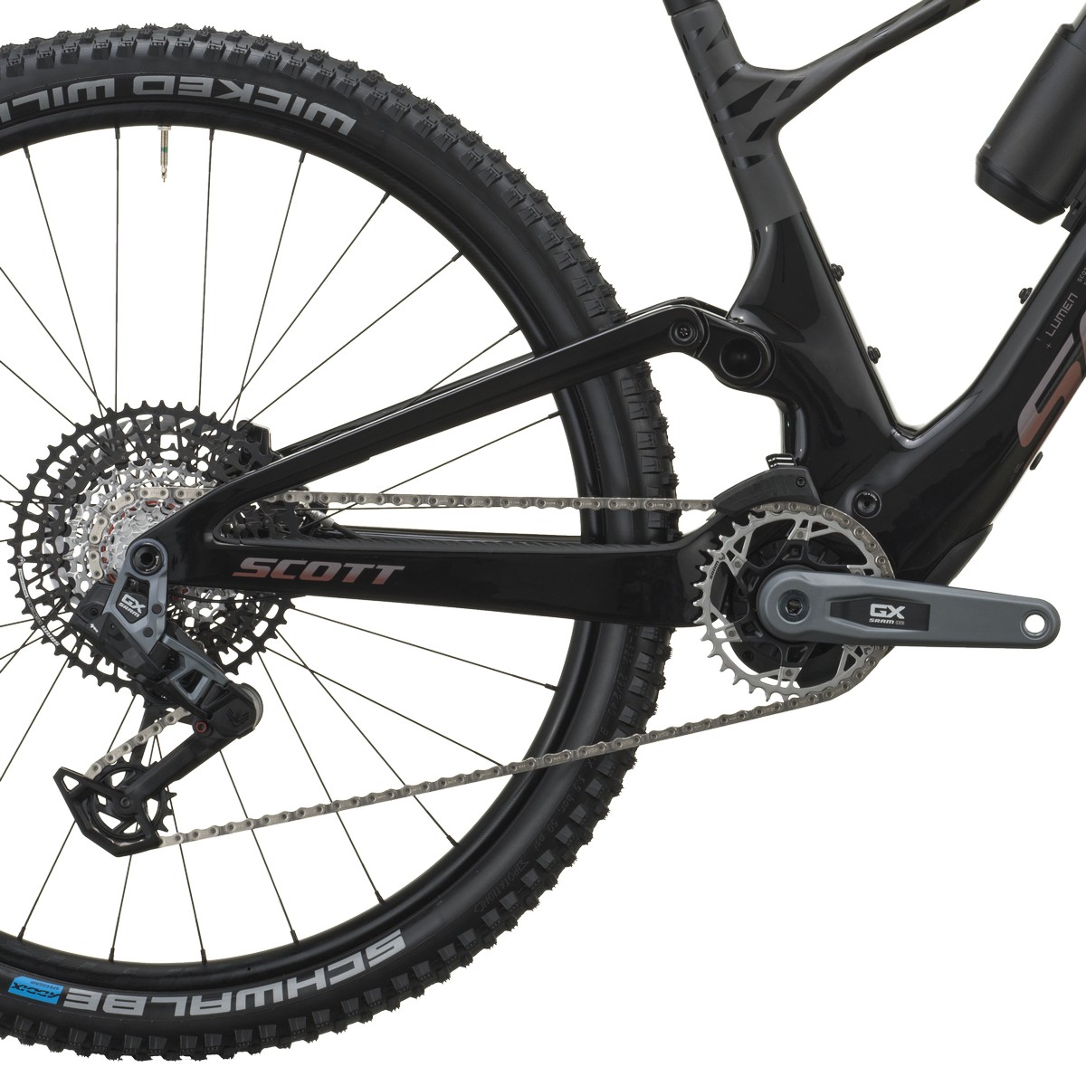 Električno gorsko kolo SCOTT Lumen 900 black/carbon black 2027