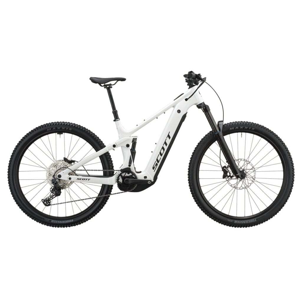 Električno gorsko kolo SCOTT Strike 40 pearl white 2027 Električno gorsko kolo SCOTT Strike 40 pearl white 2027