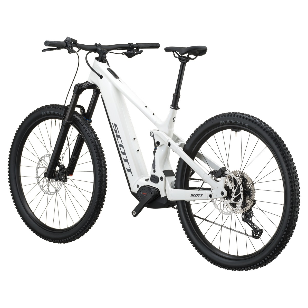 Električno gorsko kolo SCOTT Strike 40 pearl white 2027 Električno gorsko kolo SCOTT Strike 40 pearl white 2027