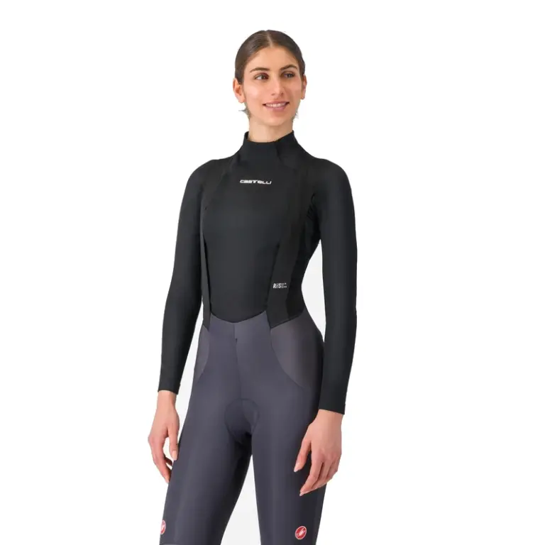 Termo podmajica CASTELLI Flanders 2 Warm LS black ženska Termo podmajica CASTELLI Flanders 2 Warm LS black ženska